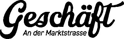 Geschäft an der Marktstraße